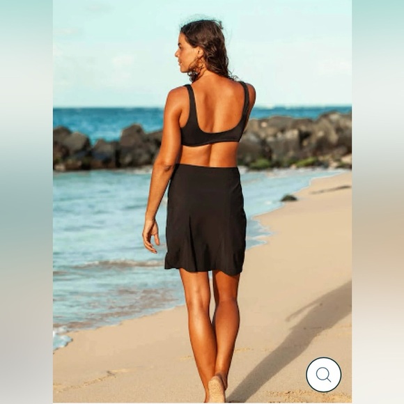 RipSkirt Hawaii Wrap Skirt Size Medium Black beach Coverup - Picture 3 of 16